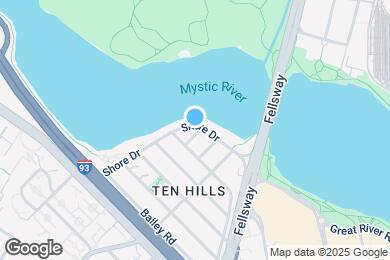 Map image of the property - 105 Shore Dr