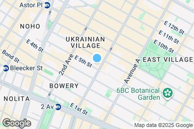 Map image of the property - 87 1st Ave