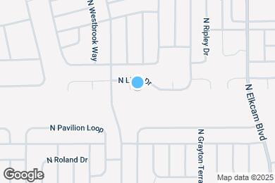 Map image of the property - 6936 N Deer Point