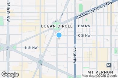 Map image of the property - 1325 13th St NW
