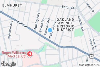 Map image of the property - 28 Radcliffe Ave