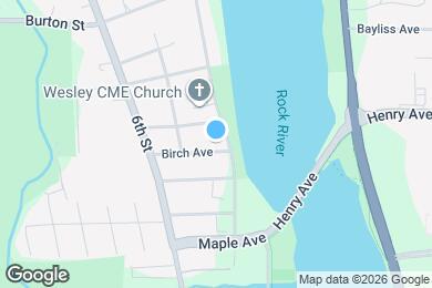 Map image of the property - 205 Birch Ave