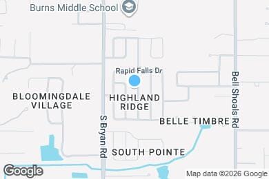 Map image of the property - 2810 Mnr Hl Dr