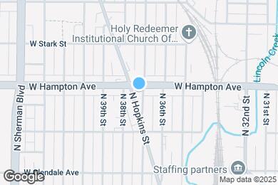 Map image of the property - 4779 N 37th St
