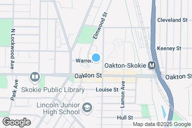 Map image of the property - 5000 Oakton St