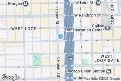 Map image of the property - 732 W Madison St