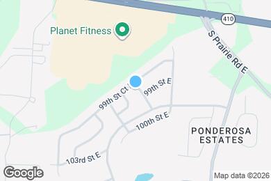 Map image of the property - 9903 197th Ave E