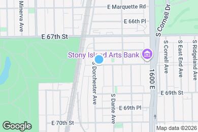 Map image of the property - 1409 E 68th St