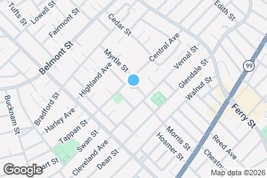 Map image of the property - 20 Dowse St