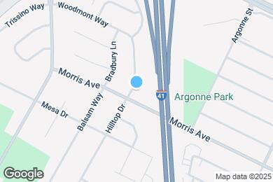 Map image of the property - 2071 Hilltop Dr