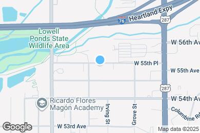 Map image of the property - 3366 W 55th Pl