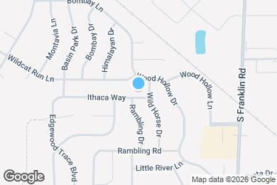 Map image of the property - 8030 Ithaca Way
