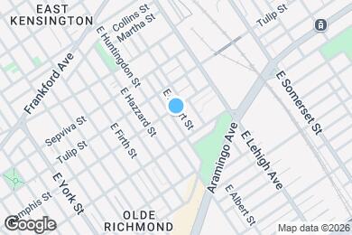 Map image of the property - 2331 E Harold St