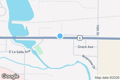 Map image of the property - 1496 E Division Ave
