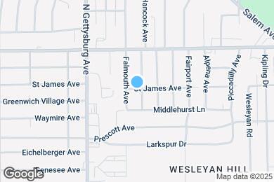 Map image of the property - 4002 Saint James Ave