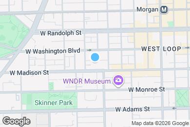 Map image of the property - 1216 W Madison St