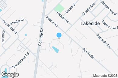 Map image of the property - 2712 Secret Harbor Dr