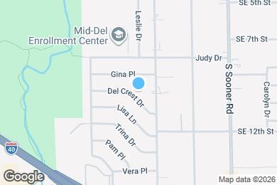 Map image of the property - 4805 Del Crest Dr