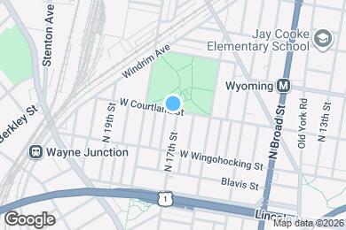 Map image of the property - 4558 N 17th St