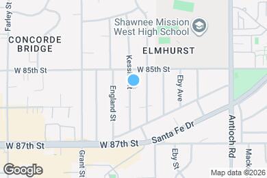 Map image of the property - 8529 Kessler St