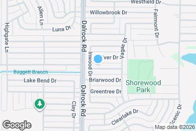 Map image of the property - 8801 Pine Forest Dr