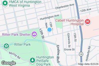 Map image of the property - 1364 Neel St