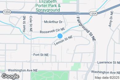 Map image of the property - 455 Lemon St NE