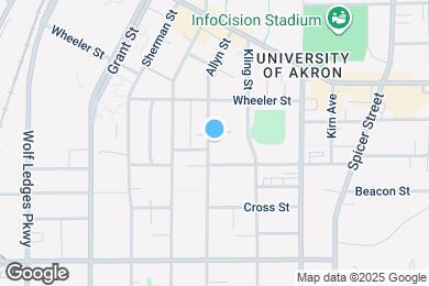 Map image of the property - 485 Allyn St