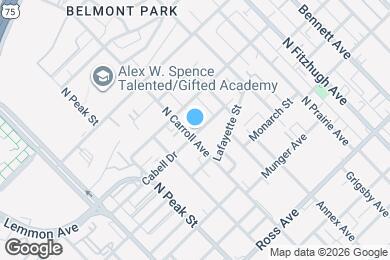 Map image of the property - 4515 Cabell Dr