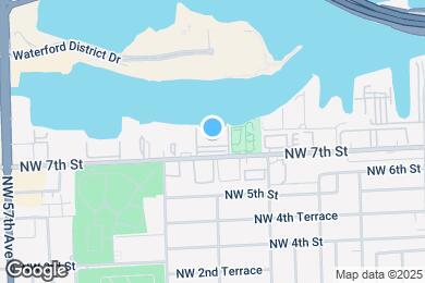 Map image of the property - 5201 NW 7th St