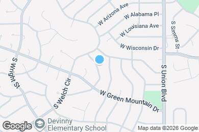 Map image of the property - Beautiful Lakewood ranch-style home near Jackson Park
