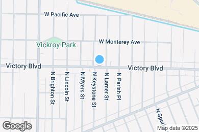 Map image of the property - 2017 W Victory Blvd
