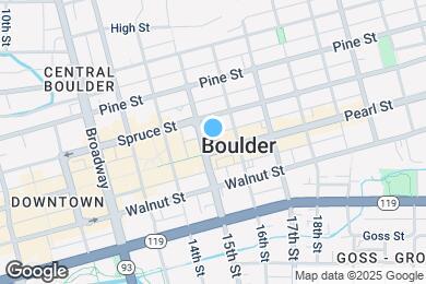 Map image of the property - 1505 Pearl St