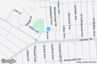 Map image of the property - 142 North Ave