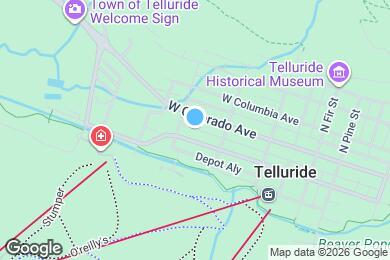 Map image of the property - 547 W Pacific Ave