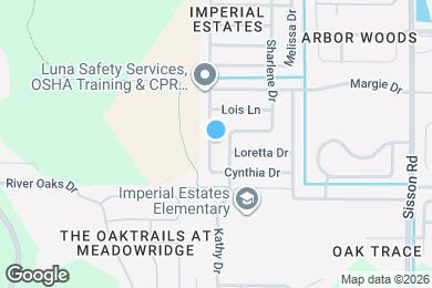 Map image of the property - 5405 Sandra Dr