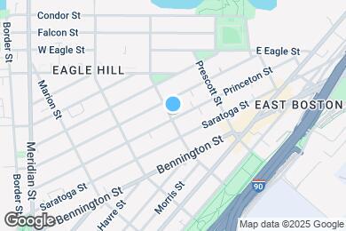 Map image of the property - 198 Princeton St