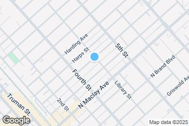Map image of the property - 452 N Alexander St