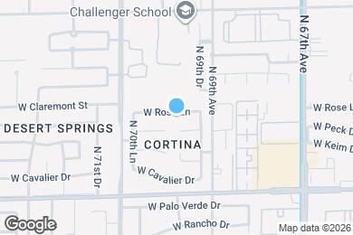 Map image of the property - 6999 W Rose Ln