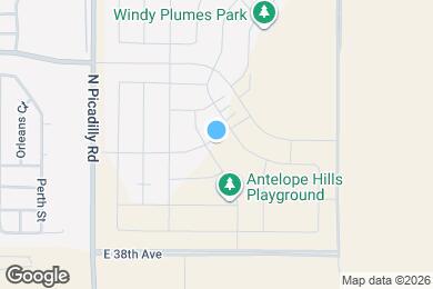 Map image of the property - 3998 N Rivera Ct
