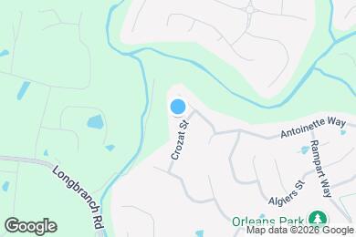 Map image of the property - 8511 Crozat St