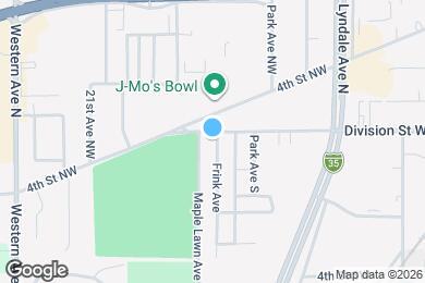 Map image of the property - 1805 Division St W