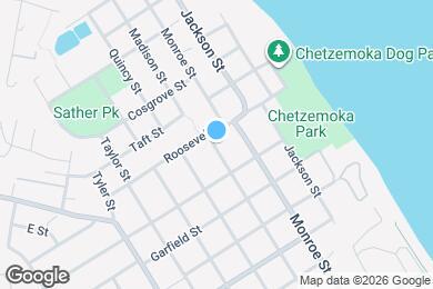 Map image of the property - 1100 Madison St