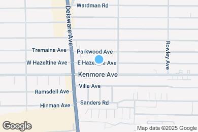 Map image of the property - 55 E Hazeltine Ave