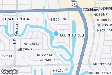 Map image of the property - 2801 Coral Shores Dr