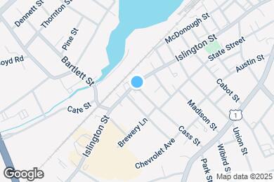 Map image of the property - 20 Cass St