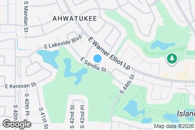 Map image of the property - 4306 E Sandia St