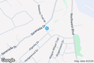 Map image of the property - 701 Algerita Dr