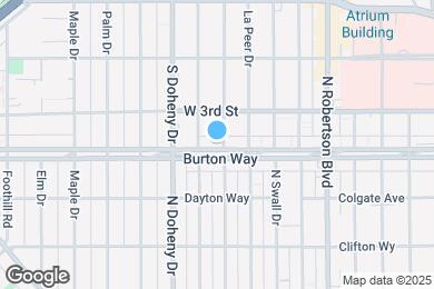 Map image of the property - Burton Plaza..Gorgeous Newly Remodeled Studio..Prime Location!