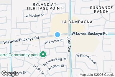 Map image of the property - 8338 W Payson Rd